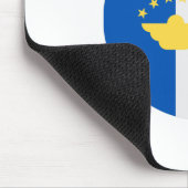 アゾレス諸島国旗 マウスパッド (コーナー)