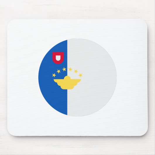 アゾレス諸島国旗 マウスパッド (正面)