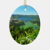 アゾレス諸島 – セテシダデスのクリスマスオーナメント セラミックオーナメント (右)