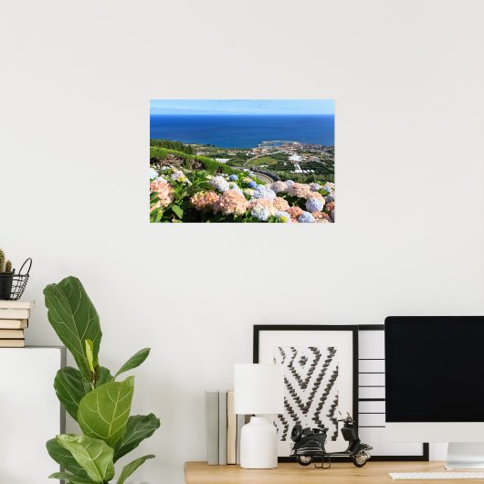 アゾレス諸島 ポスター (ホームオフィス)