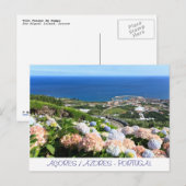 アゾレス諸島 ポストカード (正面/裏面)
