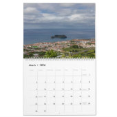 アゾレス カレンダー (3月 2026)