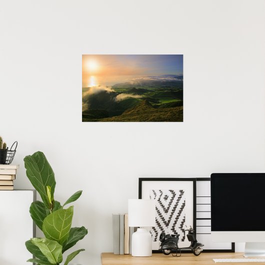 アゾレス・サンミゲル ポスター (ホームオフィス)