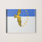 アゾレス(ポルトガル)の旗 ジグソーパズル (横)