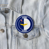 アゾレス·ラウンド·エンブレム 缶バッジ (インサイチュ)