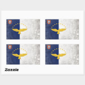 アゾレス 長方形シール (シート)