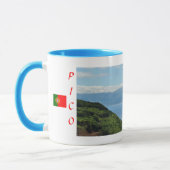 アゾレス- Picoのコーヒー・マグ マグカップ (左)