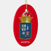 アゾレスHorta Faialのクリスマスのオーナメント セラミックオーナメント (右)