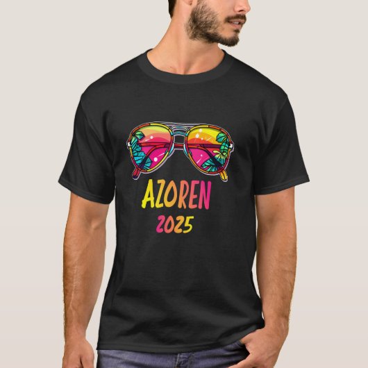 アゾーレン 2025 サングラス コーディネート アゾーレン 2025 Tシャツ (正面)