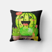 アゾ最高のナのお母さんカスタマイズの母ギフトブラック クッション (裏面)