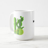 アゾ最高のナパパアンドファーザーカトゥスカスタムマグ コーヒーマグカップ (正面左)