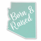 アゾ生まれナと隆起 シール (正面)