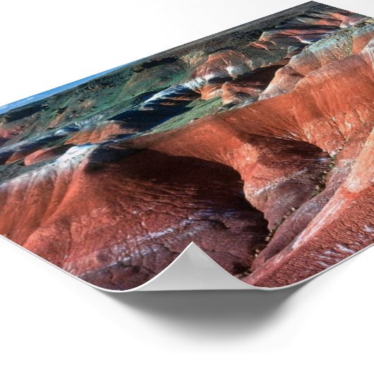 アゾ絵を描ナの砂漠 ポスター (角)