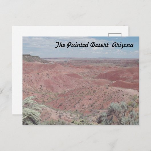 アゾ絵を描ナの砂漠 ポストカード (正面/裏面)