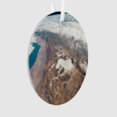 アタカマ砂漠とアンデスの塩フラッツ オーナメント (正面)