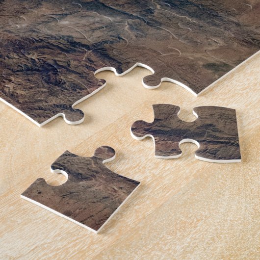 アタカマ砂漠とアンデスの塩フラッツ ジグソーパズル (側面)