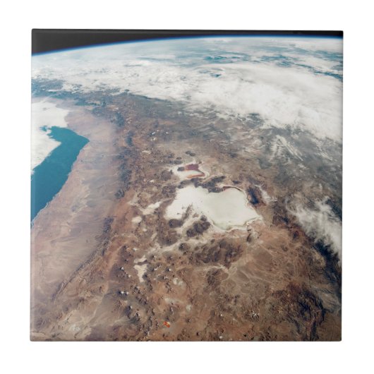 アタカマ砂漠とアンデスの塩フラッツ タイル (正面)