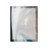 アタカマ砂漠とアンデスの塩フラッツ ノートパッド (回転)