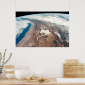 アタカマ砂漠とアンデスの塩フラッツ ポスター (キッチン)