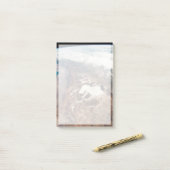 アタカマ砂漠とアンデスの塩フラッツ ポストイット (デスク上)