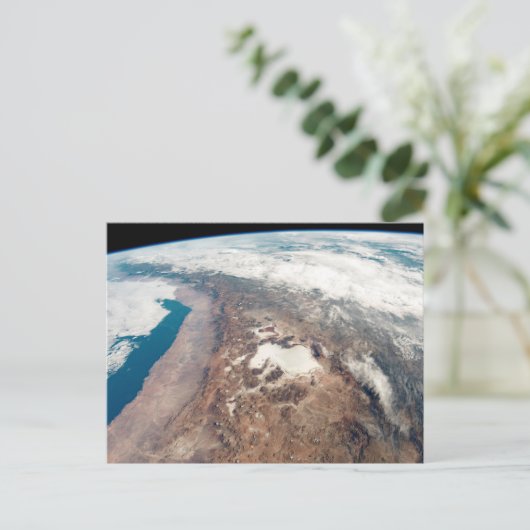 アタカマ砂漠とアンデスの塩フラッツ ポストカード (スタンド正面)