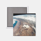 アタカマ砂漠とアンデスの塩フラッツ マグネット (正面/裏面)