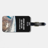 アタカマ砂漠とアンデスの塩フラッツ ラゲッジタグ (裏面横)