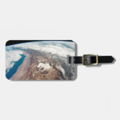 アタカマ砂漠とアンデスの塩フラッツ ラゲッジタグ (正面横)