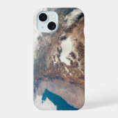 アタカマ砂漠とアンデスの塩原 iPhone 15ケース (裏面)