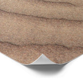 アタカマ砂漠の砂紋 ポスター (角)