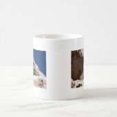 アタカマ砂漠チリのビスカチャ日光浴 コーヒーマグカップ (中央)