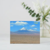 アタカマ砂漠、チリのはがき ポストカード (スタンド正面)