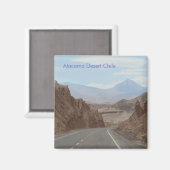 アタカマ砂漠、チリ磁石 マグネット (正面/裏面)