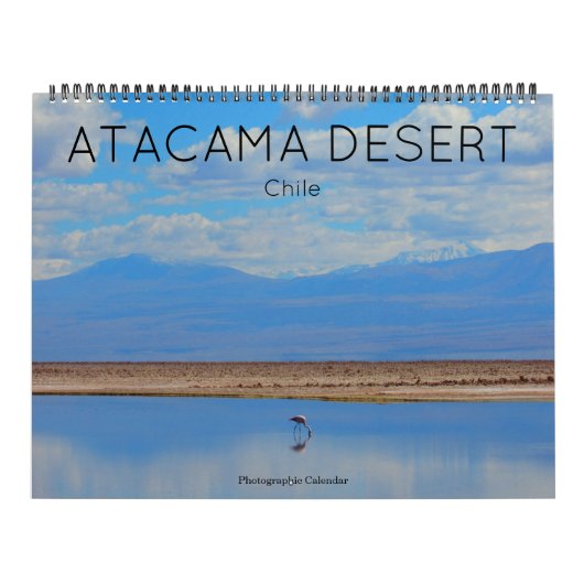 アタカマ砂漠 2027 ラージ  カレンダー (カバー)