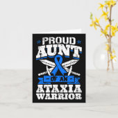 アタキア戦士の叔母の認識度リボンディスタシ カード (黄色い花)