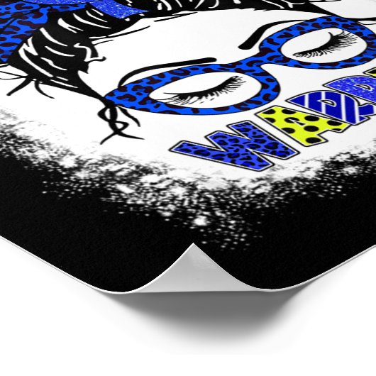 アタキア戦士メッシーバンブルーリボン女性アタキア ポスター (角)