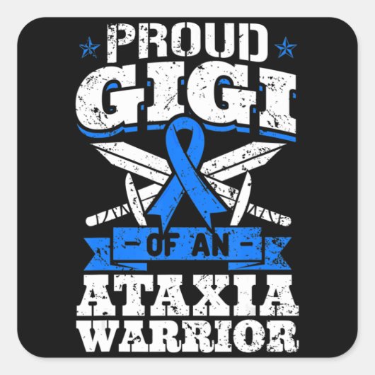 アタキア誇りを持った戦士の失格アワレネスのGigi スクエアシール (正面)