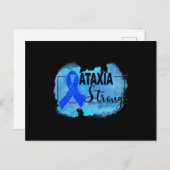 アタキア認識度プルオーバーフード付きスウェットシャツ150 ポストカード (正面/裏面)