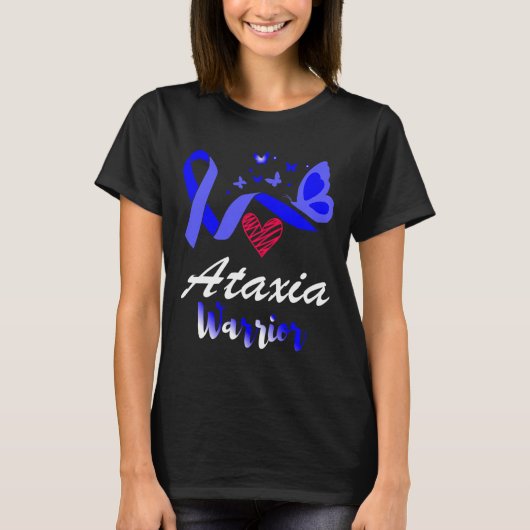 アタキシアウォリアリアー蝶認識度サポート Tシャツ (正面)