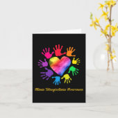 アタキシアテレギエクタシア認識度ピースラブホープBl カード (黄色い花)