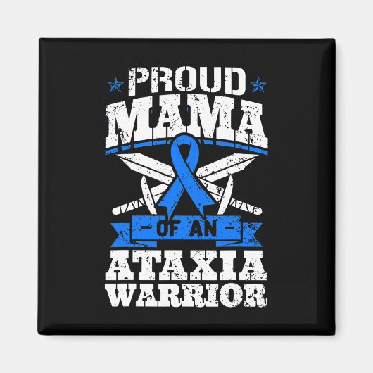 アタキシア戦士のママリボン認識度ディスタシ マグネット (正面)