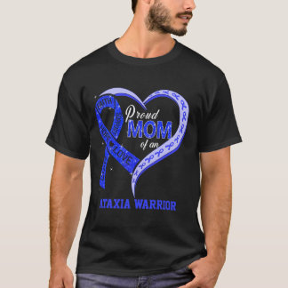 アタキシア戦士ブルーリボンマッチングファミンの母 Tシャツ