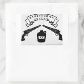 アタスカバマ・ステッカー 長方形シール (バッグ)