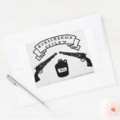 アタスカバマ・ステッカー 長方形シール (封筒)