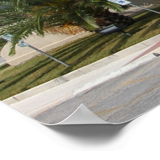 アタスコサカウンティコートハウスジョルダンドンテキサス州 ポスター (角)