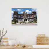 アタスコサカウンティコートハウスジョルダンドンテキサス州 ポスター (キッチン)