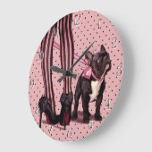 アタセアアモンブールドゥーグフランセ ラージ壁時計 (傾斜)