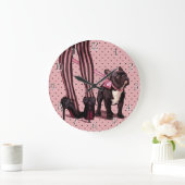 アタセアアモンブールドゥーグフランセ ラージ壁時計 (ホーム)