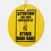 アタック・バーリ・サックス セラミックオーナメント (左)