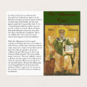 アタナシアンクレード – 祈りの言葉カード 名刺 (外部フラット)